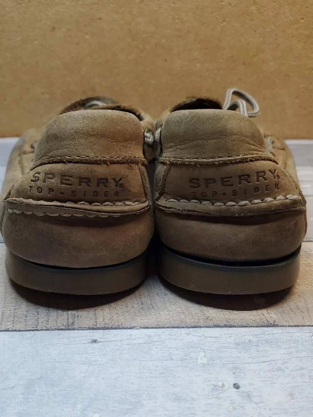 Sperry Top Sider Men's Tan Casual Boat Shoes Size 10.5 M